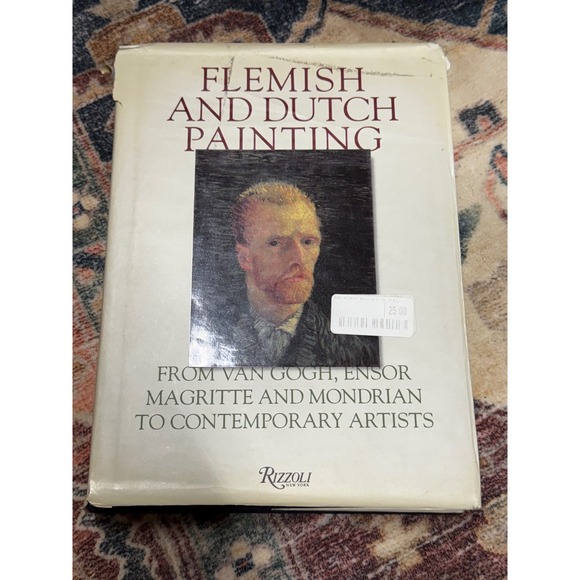 Flemish‎ and Dutch Painting Art Book Van Gogh Magritte Mondrian Rizzoli - Picture 1 of 10